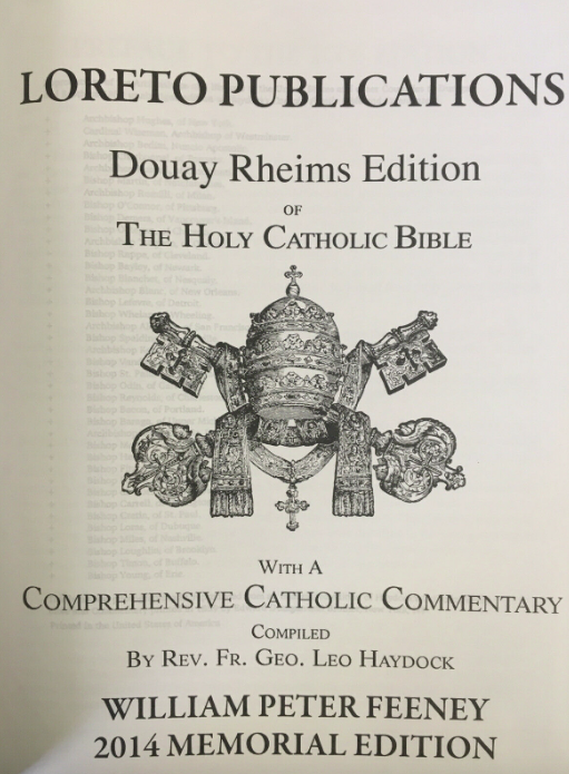 Douay Rheims Haydock Bíblia Sagrada Em Inglês